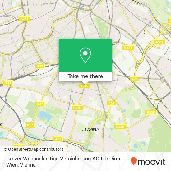 Grazer Wechselseitige Versicherung AG LdsDion Wien map