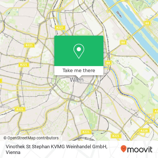 Vinothek St Stephan KVMG Weinhandel GmbH map