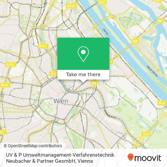 UV & P Umweltmanagement-Verfahrenstechnik Neubacher & Partner GesmbH map