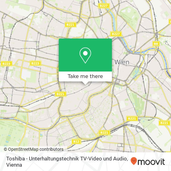 Toshiba - Unterhaltungstechnik TV-Video und Audio map