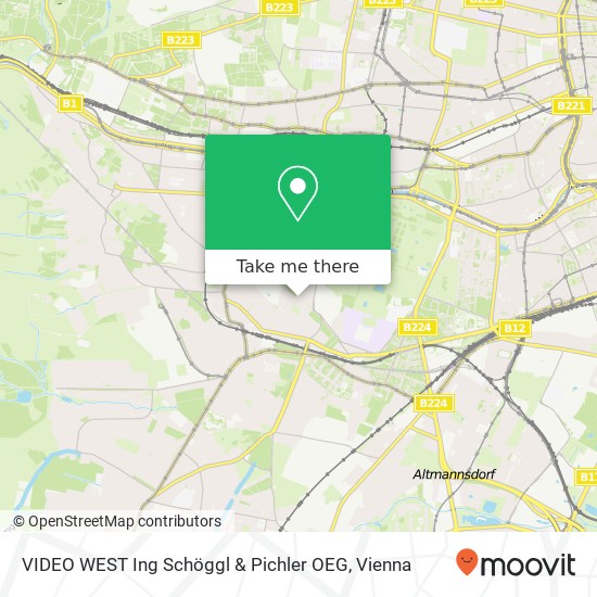 VIDEO WEST Ing Schöggl & Pichler OEG map