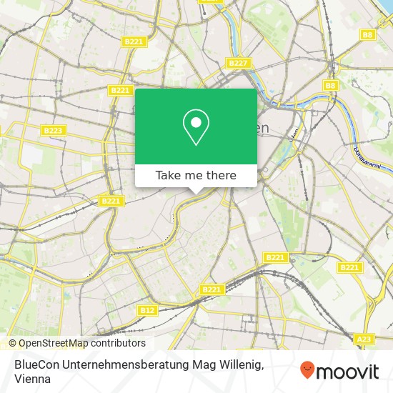 BlueCon Unternehmensberatung Mag Willenig map