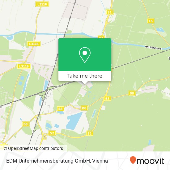 EDM Unternehmensberatung GmbH map