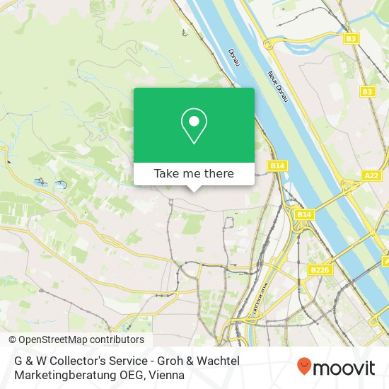 G & W Collector's Service - Groh & Wachtel Marketingberatung OEG map