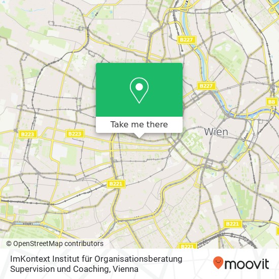 ImKontext Institut für Organisationsberatung Supervision und Coaching map