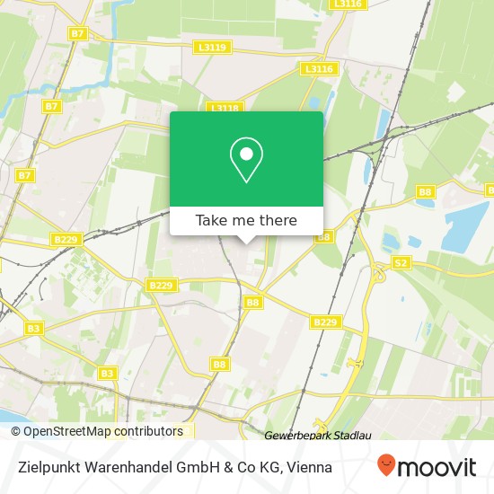 Zielpunkt Warenhandel GmbH & Co KG map