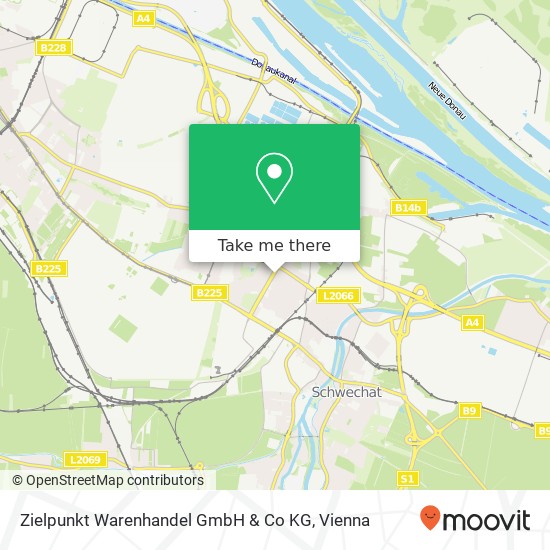 Zielpunkt Warenhandel GmbH & Co KG map