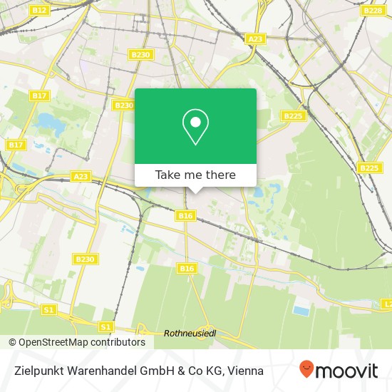 Zielpunkt Warenhandel GmbH & Co KG map