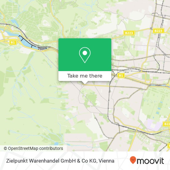 Zielpunkt Warenhandel GmbH & Co KG map