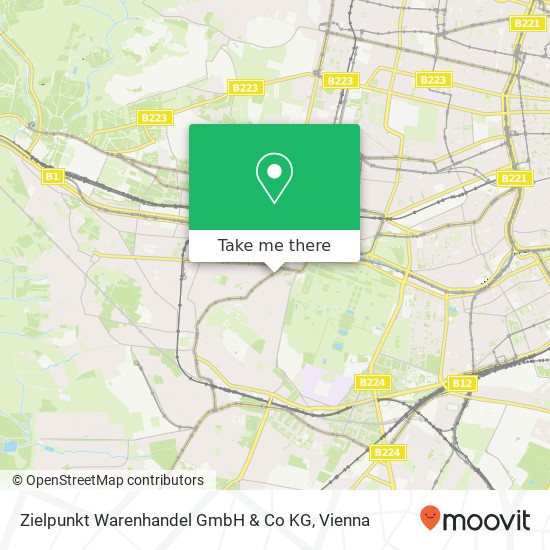 Zielpunkt Warenhandel GmbH & Co KG map