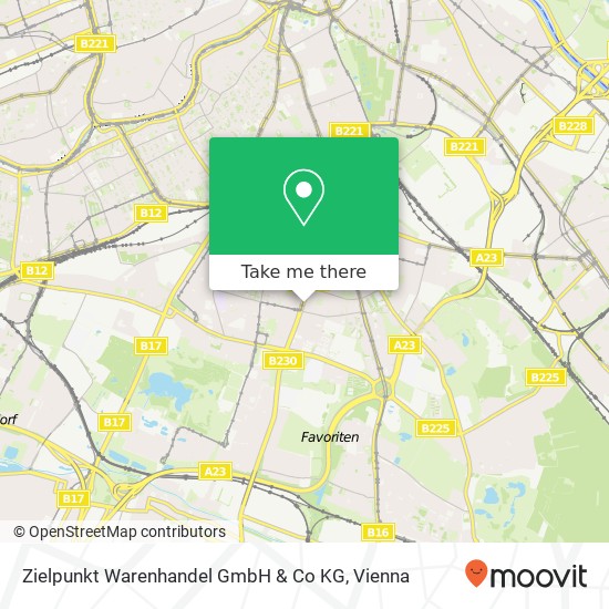 Zielpunkt Warenhandel GmbH & Co KG map