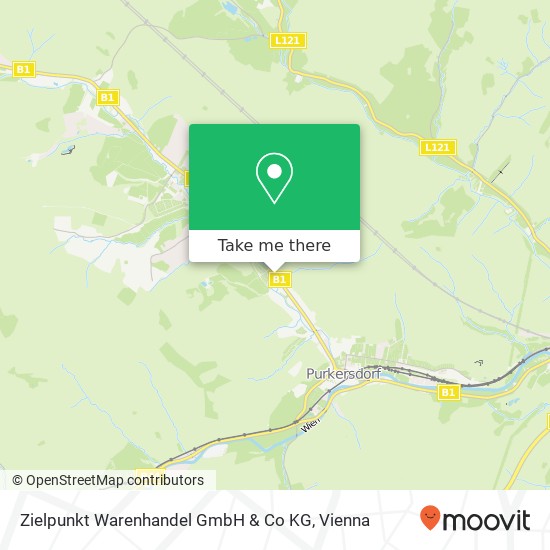 Zielpunkt Warenhandel GmbH & Co KG map