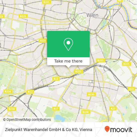 Zielpunkt Warenhandel GmbH & Co KG map