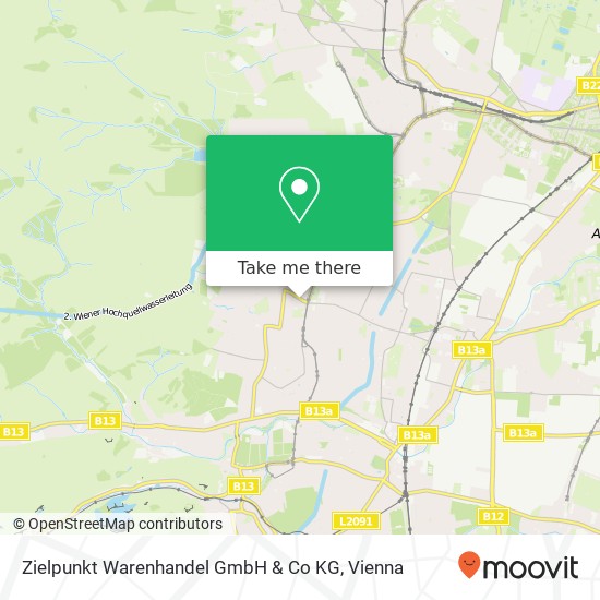 Zielpunkt Warenhandel GmbH & Co KG map