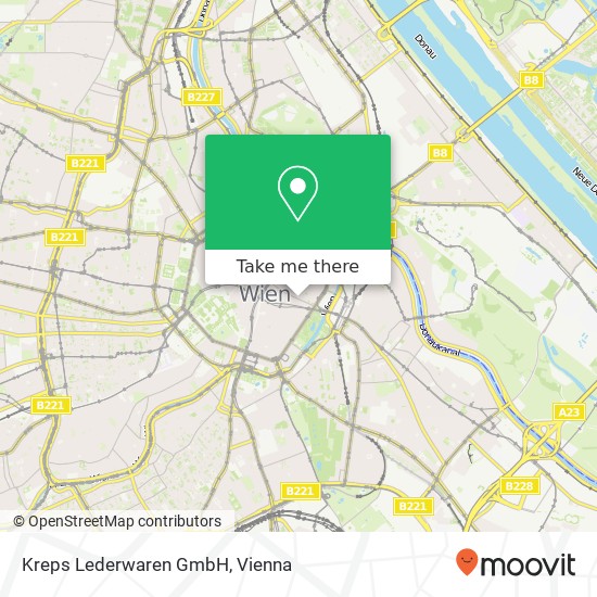 Kreps Lederwaren GmbH map