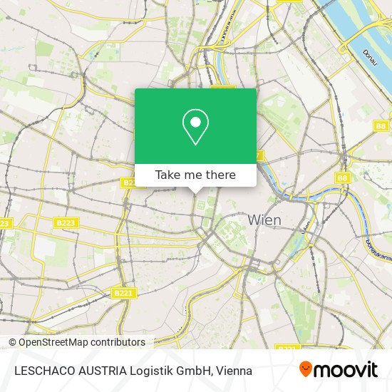LESCHACO AUSTRIA Logistik GmbH map