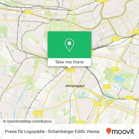 Praxis für Logopädie - Schamberger Edith map