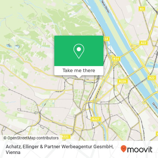 Achatz, Ellinger & Partner Werbeagentur GesmbH map