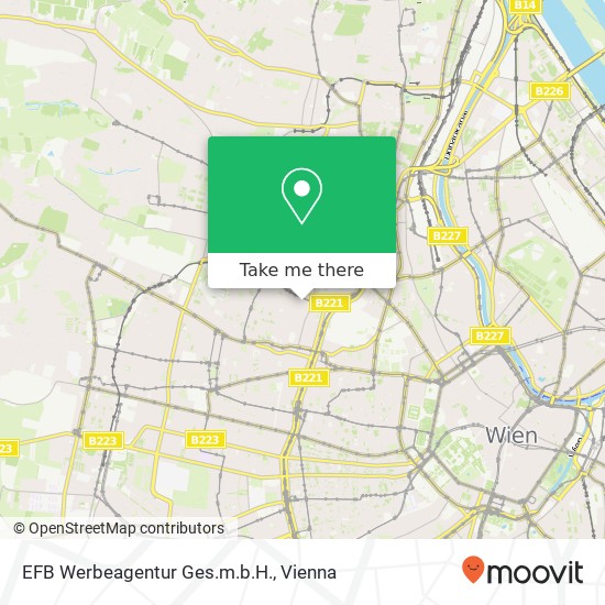 EFB Werbeagentur Ges.m.b.H. map