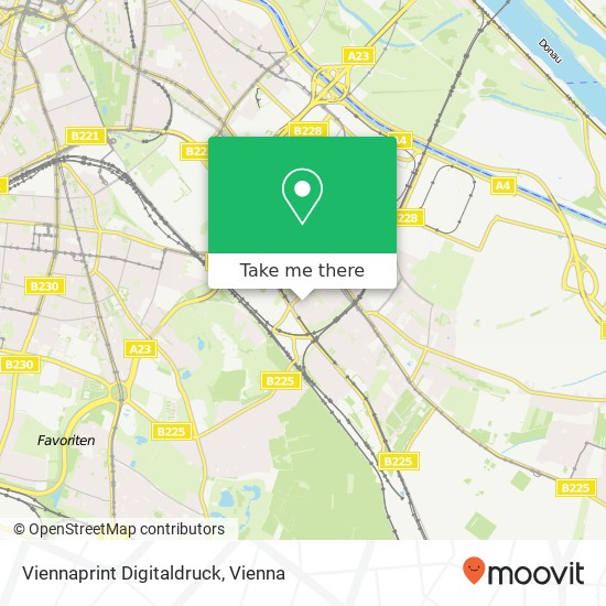 Viennaprint Digitaldruck map