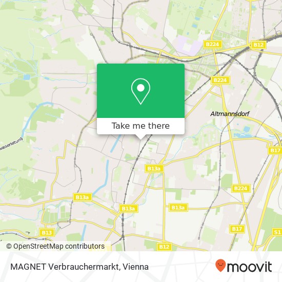 MAGNET Verbrauchermarkt map