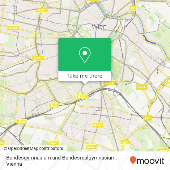 Bundesgymnasium und Bundesrealgymnasium map