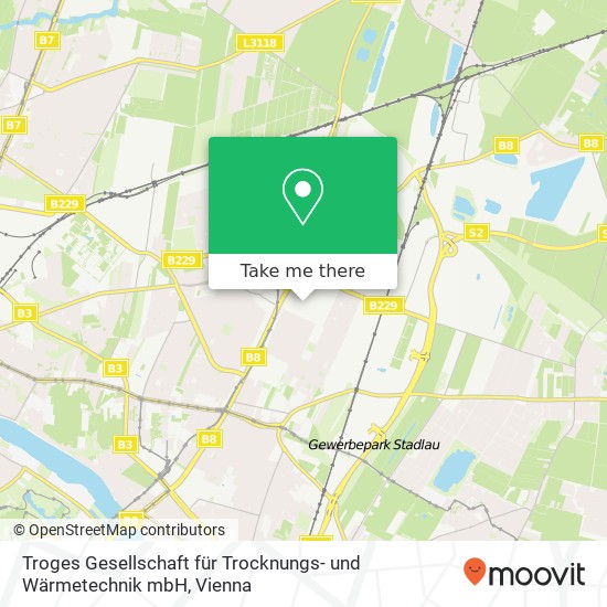 Troges Gesellschaft für Trocknungs- und Wärmetechnik mbH map