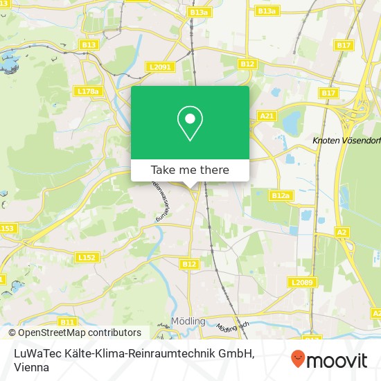 LuWaTec Kälte-Klima-Reinraumtechnik GmbH map