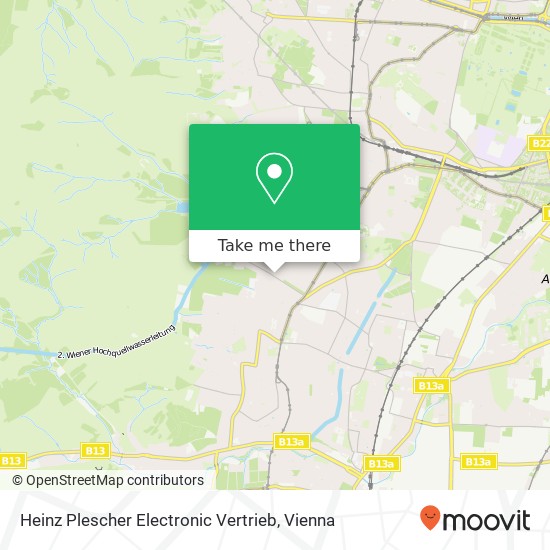 Heinz Plescher Electronic Vertrieb map