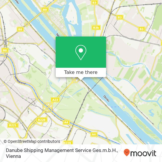 Danube Shipping Management Service Ges.m.b.H. map