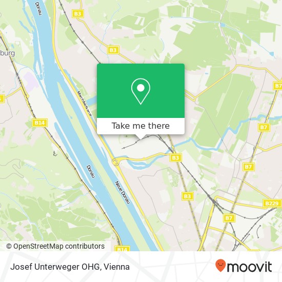 Josef Unterweger OHG map