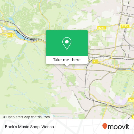 Bock's Music Shop map