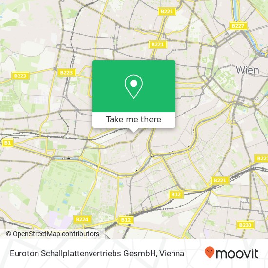 Euroton Schallplattenvertriebs GesmbH map
