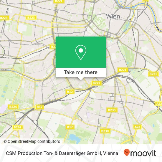 CSM Production Ton- & Datenträger GmbH map