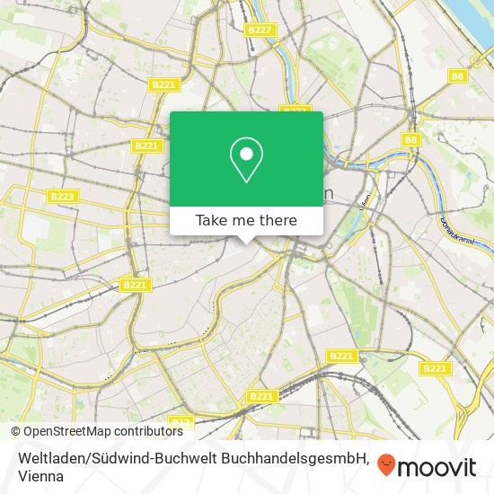 Weltladen / Südwind-Buchwelt BuchhandelsgesmbH map