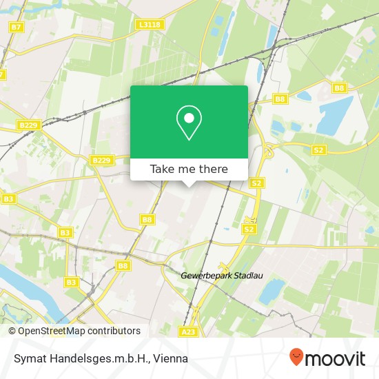 Symat Handelsges.m.b.H. map