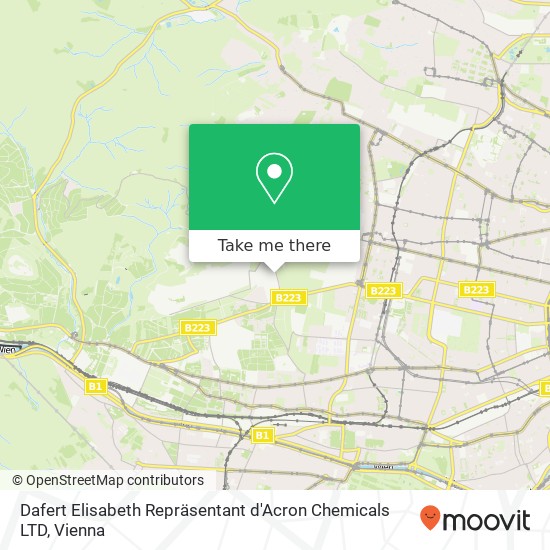 Dafert Elisabeth Repräsentant d'Acron Chemicals LTD map