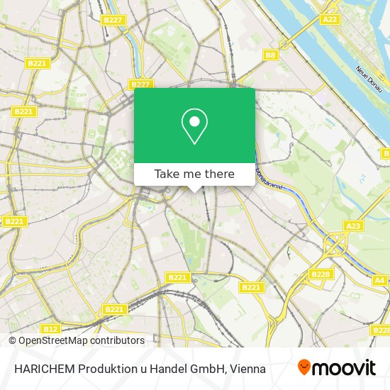 HARICHEM Produktion u Handel GmbH map