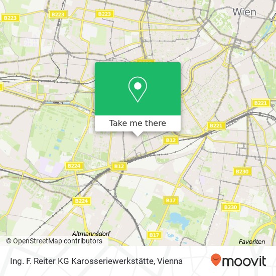 Ing. F. Reiter KG Karosseriewerkstätte map
