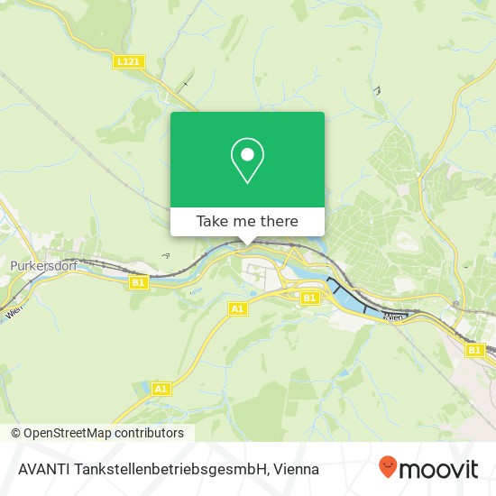 AVANTI TankstellenbetriebsgesmbH map