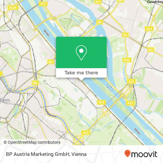 BP Austria Marketing GmbH map