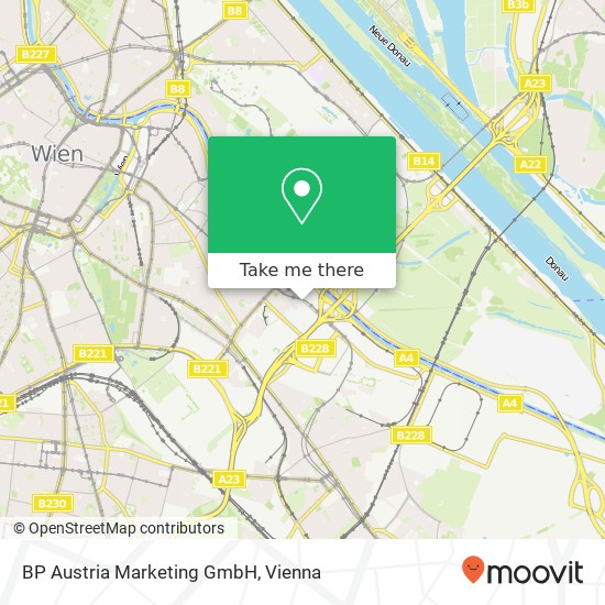 BP Austria Marketing GmbH map