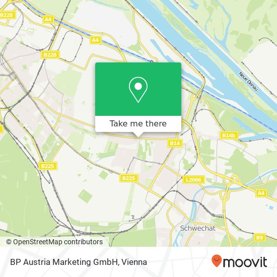 BP Austria Marketing GmbH map