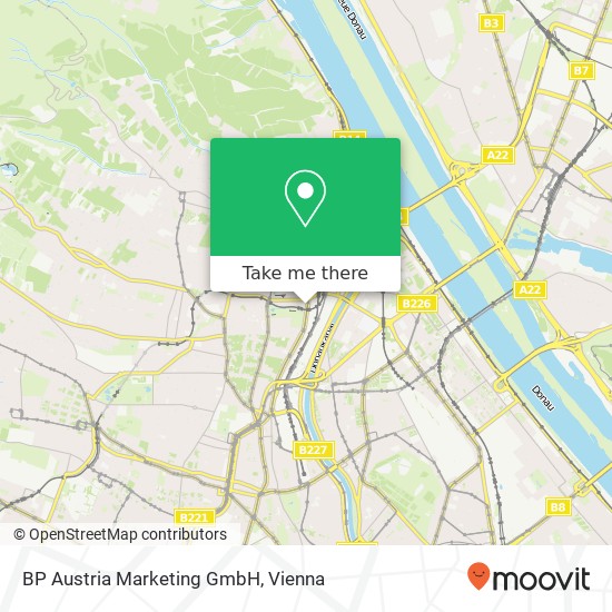 BP Austria Marketing GmbH map