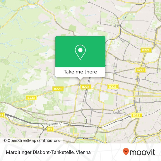 Maroltinger Diskont-Tankstelle map