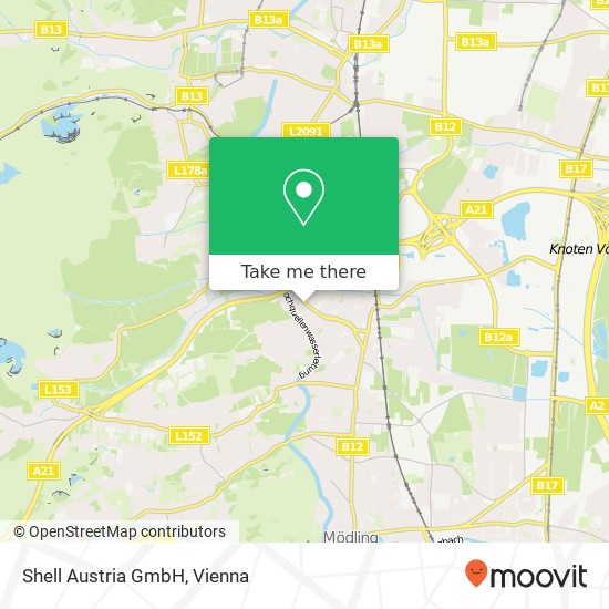 Shell Austria GmbH map