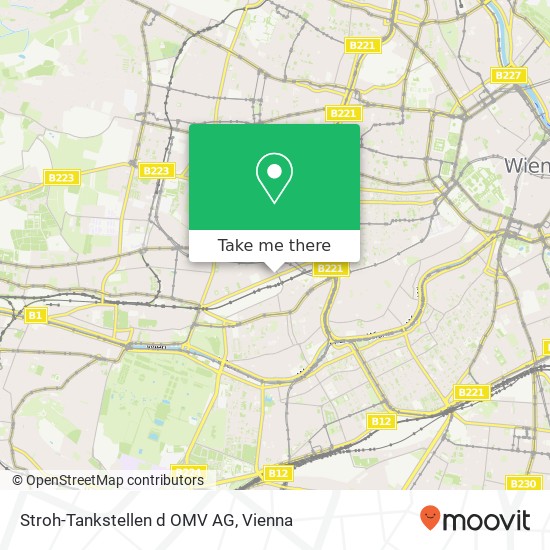Stroh-Tankstellen d OMV AG map