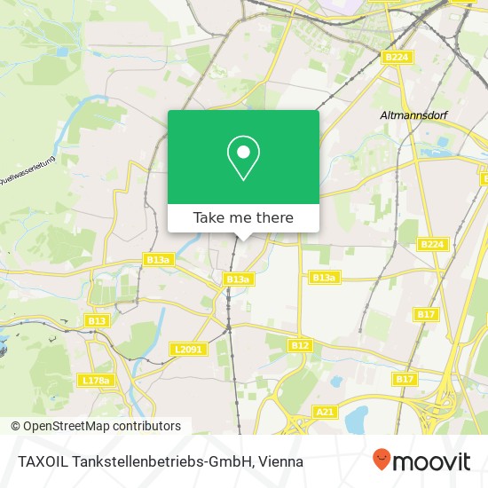 TAXOIL Tankstellenbetriebs-GmbH map