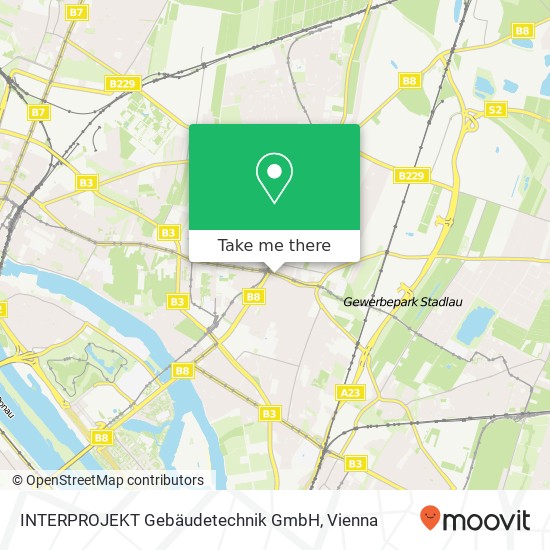 INTERPROJEKT Gebäudetechnik GmbH map