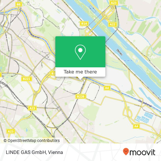 LINDE GAS GmbH map
